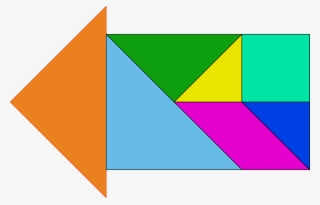 Shapes Arrow Triangle Chinese Png Image - Figuras Faciles Con Un Tangram #4790884