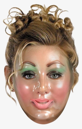 Ugly Png Photo - Transparent Young Female Woman Plastic Mask #4792115