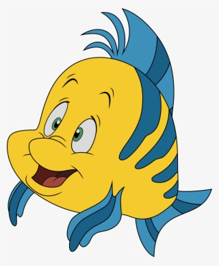 Flounder Little Mermaid Png - Flounder The Little Mermaid - Free ...