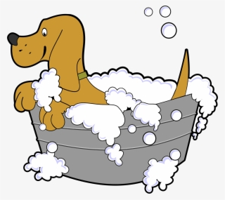 This Free Icons Png Design Of Dog In Washing Tub #4792713