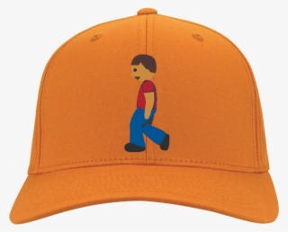 Man Walking Emoji C813 Port Authority Flex Fit Twill - Mazda Stc10 Sport-tek Dry Zone Nylon Cap #4792865