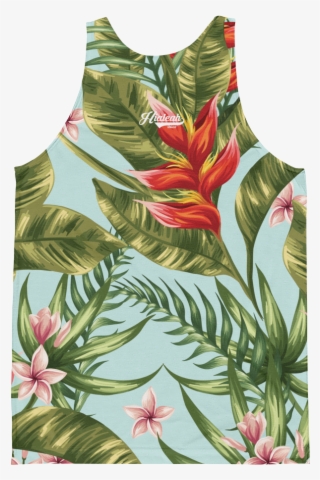 Sale - Jungle Greenery With Red Flowers Skin #4793169