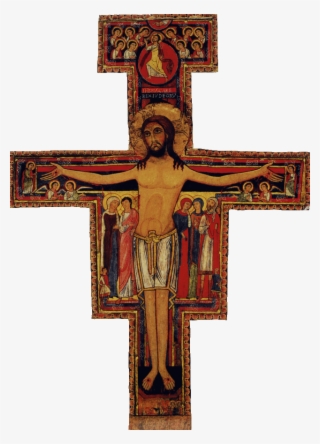 A Small Icon Of Jesus Still Hanging On The Cross In - Crocifisso Di San Damiano #4793925
