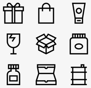 Packaging - Building Outline Icon Png #4794677