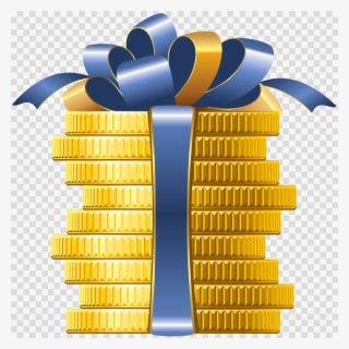 Coin Clipart Gold Coin Money - Gold Coins No Background Png #4795294
