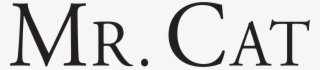 Mr-cat - Logo Mr Cat #4795588