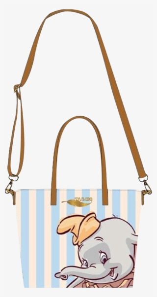 Disney Apparel Dumbo With Stripes Tote Bag - Dumbo With Stripes Tote Bag #4795828