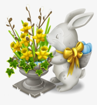 Bunny Flowerpot - Thumbnail #4796362