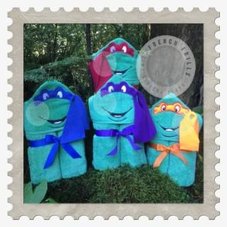 Larger Image - Ninja Turtle Hooded Towels #4797413