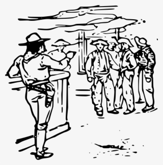 Free Download Svg Gun Western Sheriff - Western Clip Art Public Domain #4797843