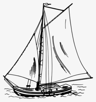 Sailboat Schooner Brigantine Drawing - Sailboat Drawing #4798625