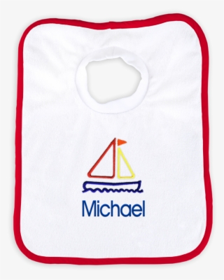Personalized Bib With Sailboat - Sail #4799475