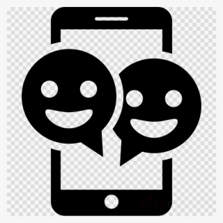 Happy Telephone Png Clipart Méribel Conciergerie Computer - Drawing Of Two People Holding Hands #4799626