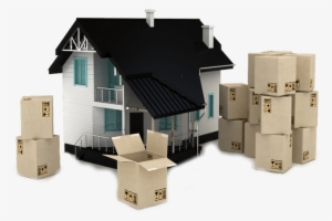 Home With Moving Boxes - Home Packers And Movers #480200