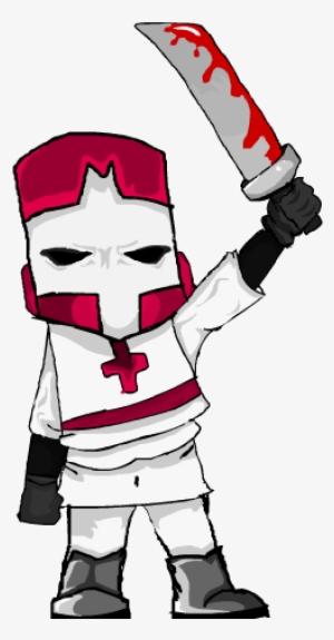 Purple Castle Crasher - Cartoon #480224