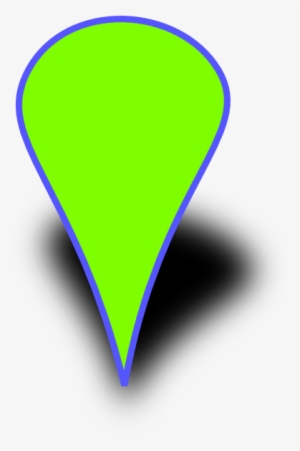 Green Google Marker Clip Art - Clip Art #480385