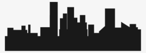 City Skyline Silhouette - Fintech Revolution #480749