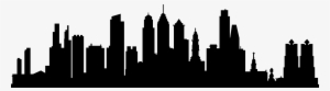 Thesispowerpoint Clip Art Black And White Stock - City Skyline Silhouette Png #481033