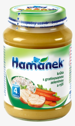 Hamánek Turkey Meat With Gratinated Vegetables And - Hamánek Krůta S Gratinovanou Zeleninou A Rýží 190 G #481575