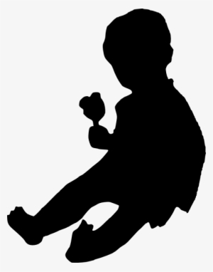 Free Png Baby Silhouette Png Images Transparent - Silhouette #481624