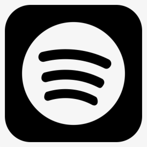 View Black And White Transparent Spotify Logo Png Gif