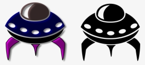 Spaceship Clipart Transparent - Alien Ufo Shower Curtain #481778