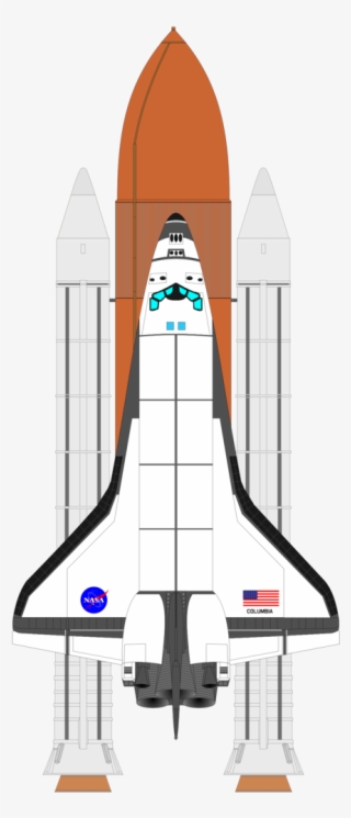 Shuttle Vector Spacecraft Outer Space Space Shuttle - Space Shuttle Clip Art #481816