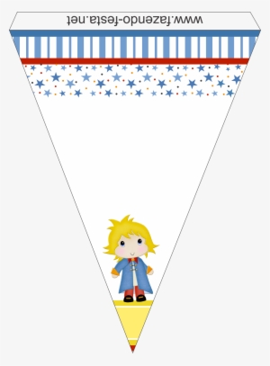 Kit Pequeno Príncipe Bandeirolas - Bandeirinha Do Pequeno Principe #481882