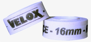 Velox 16mm Cloth Rim Tape / Strip Single - Velox Adhesive Bicycle Rim Tape - 2 Pack Bag #482126