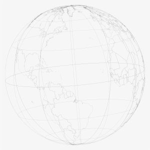 Wireframe Earth Icons Free - Sphere #482254