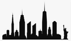 0, - Silhouettes Of New York City Skyline #482341