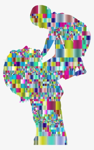 This Free Icons Png Design Of Prismatic Mosaic Mother #482701