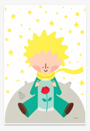 Poster O Pequeno Príncipe De Mari Vilasna - The Little Prince #482704