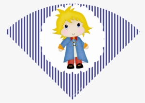Cone De Guloseimas - Topper Pequeno Principe Moreno #482814