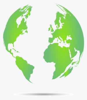 Green Globe Transparent Background - Shock Of The Anthropocene: The Earth, History And Us #482837