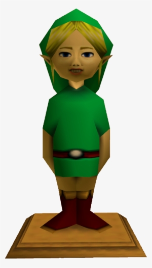 Haunted Copy Of Majora's Mask At A Yard Sale - Link Statue #483050