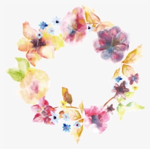 This Graphics Is Fresh Watercolor Hand Painted Wreath #483174 This Graphics Is Fresh Watercolor Hand Painted Wreath #483174