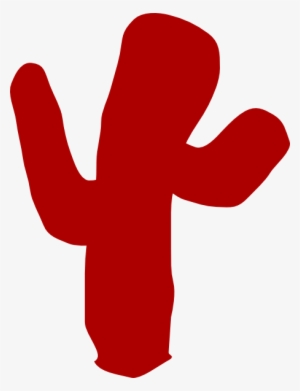 Cactus Pppp Red 2 Clip Art - Art #483372