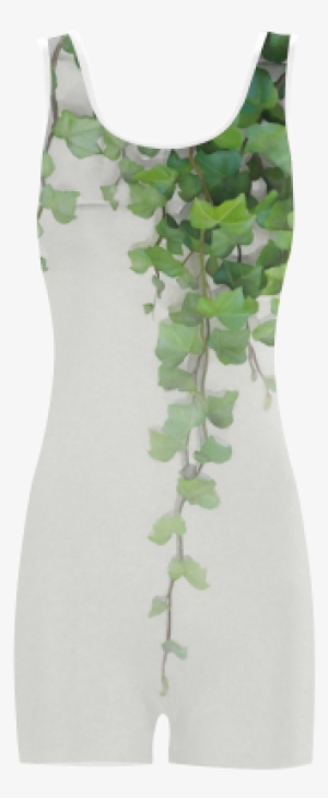 Watercolor Vines, Climbing Plant Lol Classic One Piece - Cocktail Dress #483489