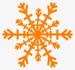 Clipart Snowflake Orange - Snowflake Clipart Purple #483987