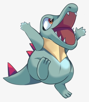7 Yorum - Pokemon Totodile Png #484108