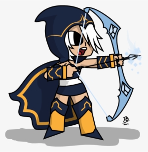 Ashe By Asmodeus - Cartoon League Of Legends Characters #484133