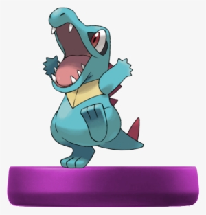 Sfw Totodile Amiibo - Pokemon Moon Qr Codes Totodile #484249