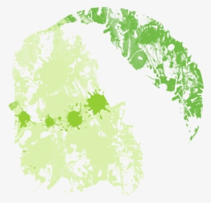 Chikorita Paint Splatter Graphics By Hollyshobbies - Transparent Green Paint Splatter #484627