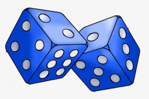 Blue Dice Png Vector Royalty Free Stock - Blue Dice Png #485994