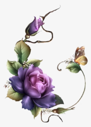 Rose - Page - Декор Цветочный Png #485996