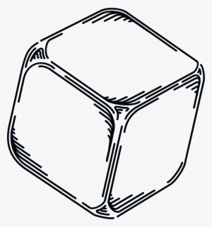 Cube Clipart Blank Dice - Blank Dice Clipart #486045