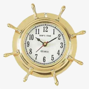 When Do You Adjust Your Clock On A Cruise - Antique Brass Porthole Clock #486639