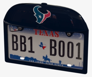 Houston Texans Baseball Cap Frame - Bigfoot Yeti Sasquatch Metal Texas License Plate #487134
