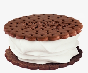 Chocolate Vanilla Ice Cream Sandwich - Carvel Ice Cream Sandwich #487136